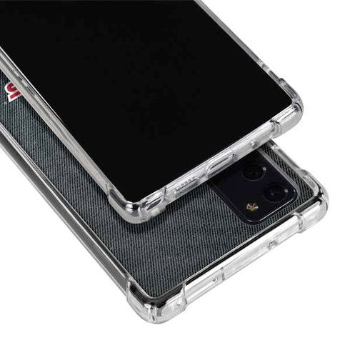 NHL Washington Capitals Black Background Galaxy Note20 5G Clear Case