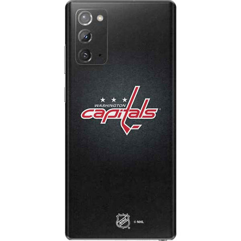 NHL Washington Capitals Black Background Galaxy Note20 5G Skin
