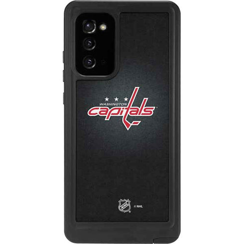 NHL Washington Capitals Black Background Galaxy Note20 5G Waterproof Case
