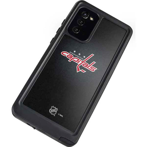 NHL Washington Capitals Black Background Galaxy Note20 5G Waterproof Case