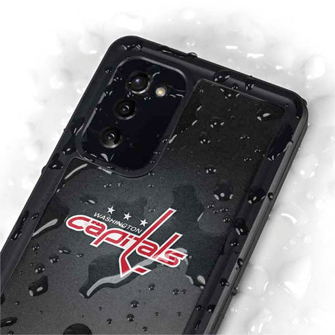 NHL Washington Capitals Black Background Galaxy Note20 5G Waterproof Case