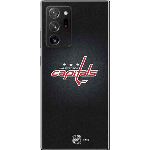 NHL Washington Capitals Black Background Galaxy Note20 Ultra 5G Skin