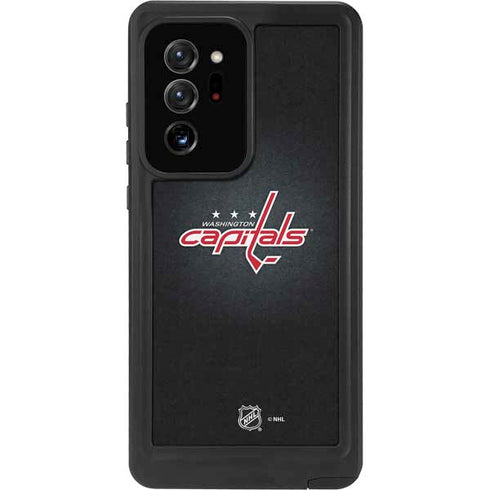 NHL Washington Capitals Black Background Galaxy Note20 Ultra 5G Waterproof Case