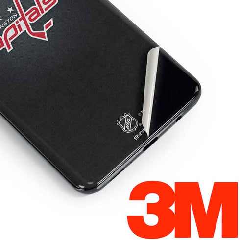 NHL Washington Capitals Black Background Galaxy S10e Skin