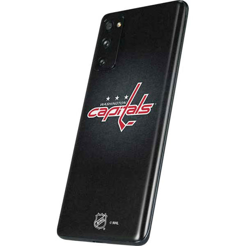 NHL Washington Capitals Black Background Galaxy S20 Fan Edition Skin