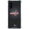 NHL Washington Capitals Black Background Galaxy S20 FE Clear Case