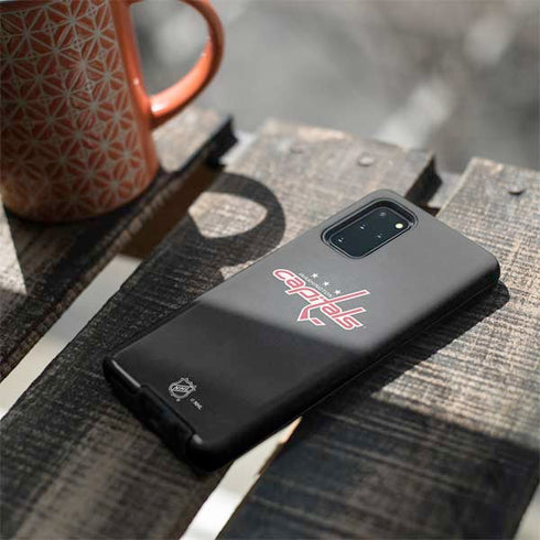 NHL Washington Capitals Black Background Galaxy S20 Plus Pro Case
