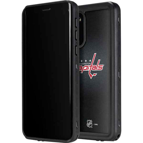 NHL Washington Capitals Black Background Galaxy S20 Plus Waterproof Case