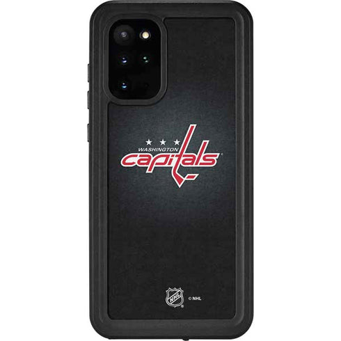 NHL Washington Capitals Black Background Galaxy S20 Plus Waterproof Case