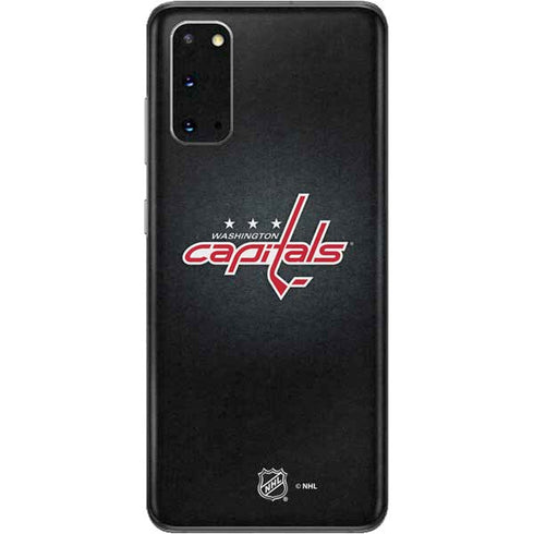NHL Washington Capitals Black Background Galaxy S20 Skin
