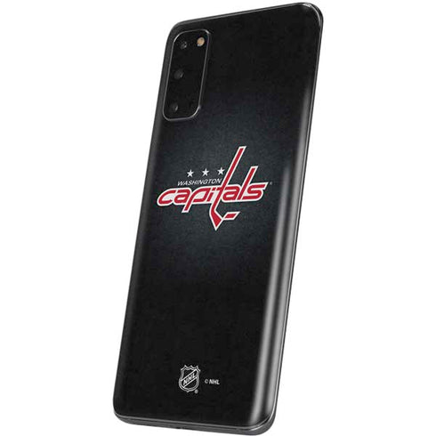 NHL Washington Capitals Black Background Galaxy S20 Skin