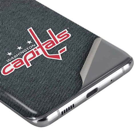 NHL Washington Capitals Black Background Galaxy S20 Ultra 5G Skin
