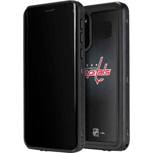 NHL Washington Capitals Black Background Galaxy S20 Waterproof Case