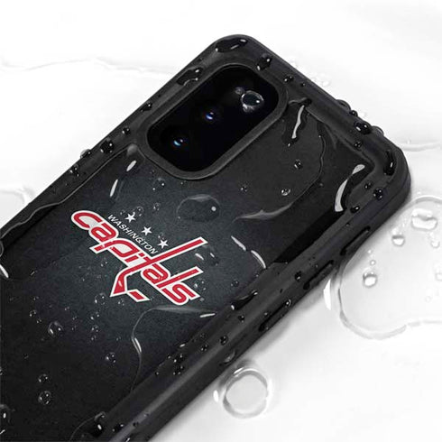 NHL Washington Capitals Black Background Galaxy S20 Waterproof Case