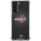 NHL Washington Capitals Black Background Galaxy S21 5G Clear Case