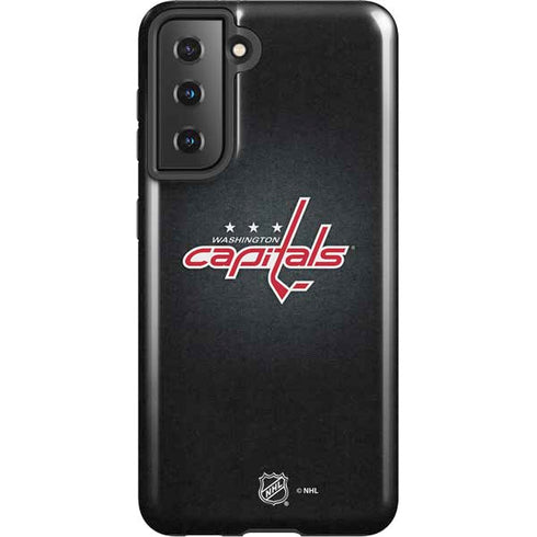 NHL Washington Capitals Black Background Galaxy S21 5G Pro Case