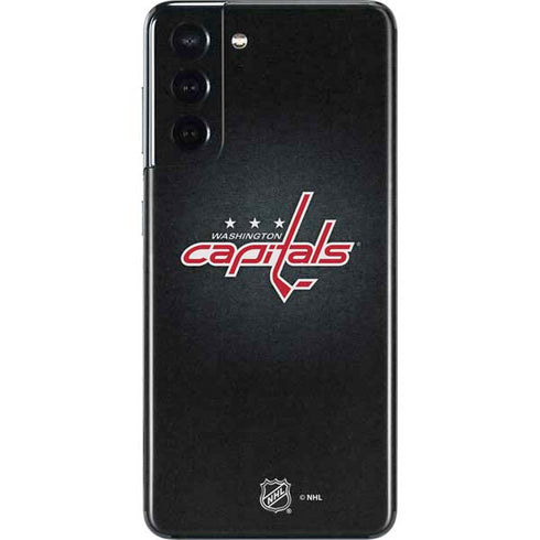 NHL Washington Capitals Black Background Galaxy S21 5G Skin