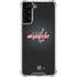 NHL Washington Capitals Black Background Galaxy S21 FE Clear Case