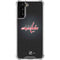 NHL Washington Capitals Black Background Galaxy S21 Plus 5G Clear Case
