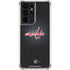 NHL Washington Capitals Black Background Galaxy S21 Ultra 5G Clear Case