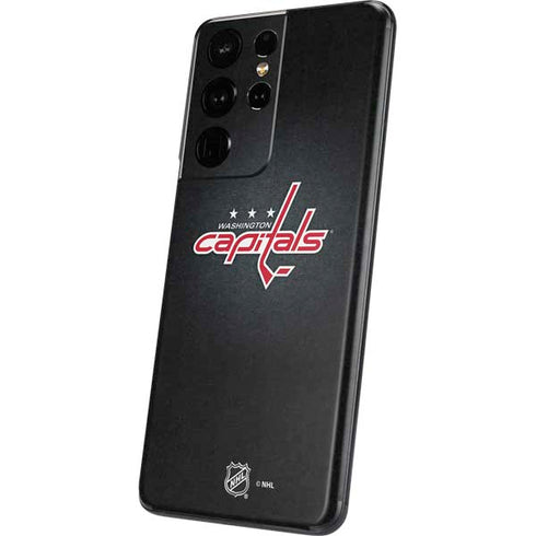 NHL Washington Capitals Black Background Galaxy S21 Ultra 5G Skin