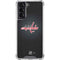 NHL Washington Capitals Black Background Galaxy S22 Clear Case