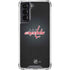 NHL Washington Capitals Black Background Galaxy S22 Clear Case