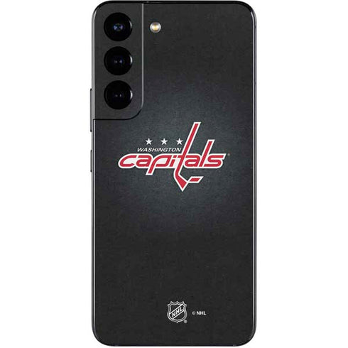 NHL Washington Capitals Black Background Galaxy S22 Skin