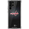 NHL Washington Capitals Black Background Galaxy S22 Ultra Clear Case