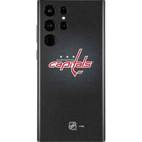 NHL Washington Capitals Black Background Galaxy S22 Ultra Skin