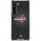 NHL Washington Capitals Black Background Galaxy S23 Clear Case