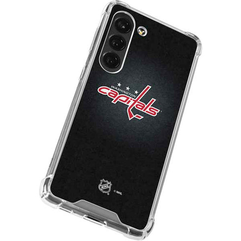 NHL Washington Capitals Black Background Galaxy S23 Clear Case