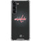 NHL Washington Capitals Black Background Galaxy S23 Plus Clear Case