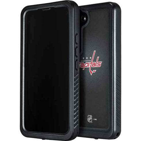NHL Washington Capitals Black Background Galaxy S23 Plus Waterproof Case