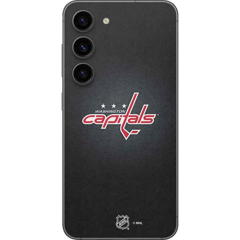NHL Washington Capitals Black Background Galaxy S23 Skin