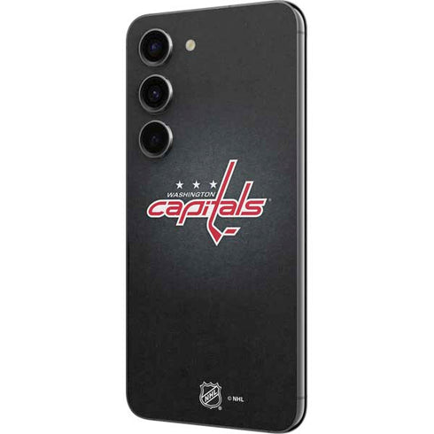 NHL Washington Capitals Black Background Galaxy S23 Skin