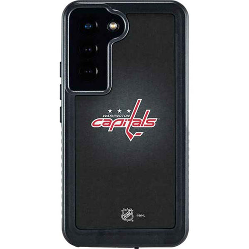 NHL Washington Capitals Black Background Galaxy S23 Waterproof Case