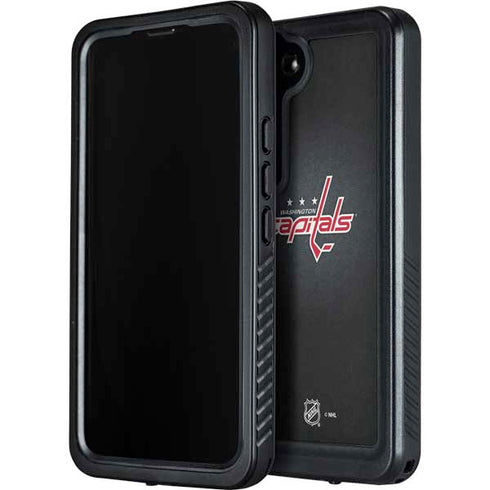 NHL Washington Capitals Black Background Galaxy S23 Waterproof Case