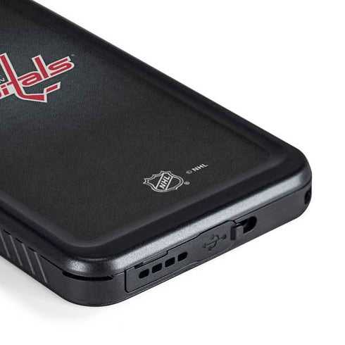 NHL Washington Capitals Black Background Galaxy S23 Waterproof Case