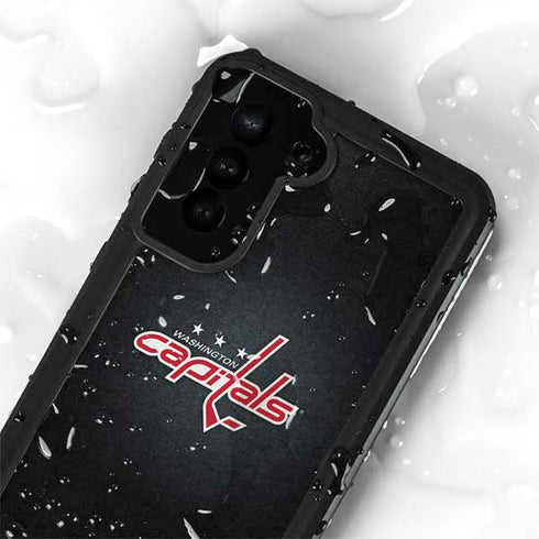 NHL Washington Capitals Black Background Galaxy S23 Waterproof Case