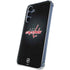 NHL Washington Capitals Black Background Galaxy S24 Clear Case