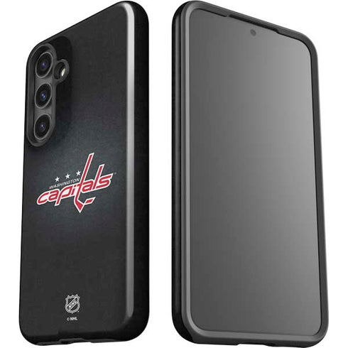 NHL Washington Capitals Black Background Galaxy S24 Impact Case