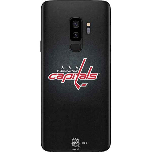 NHL Washington Capitals Black Background Galaxy S9 Plus Skin