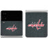 NHL Washington Capitals Black Background Galaxy Z Flip4 5G Skin
