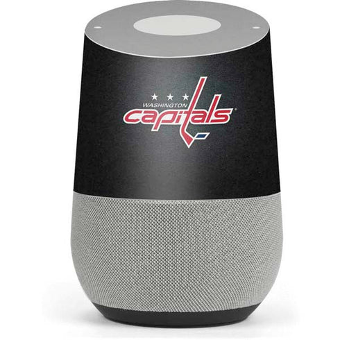 NHL Washington Capitals Black Background Google Home Skin