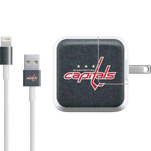 NHL Washington Capitals Black Background iPad Charger (10W USB) Skin
