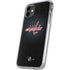 NHL Washington Capitals Black Background iPhone 11 Clear Case