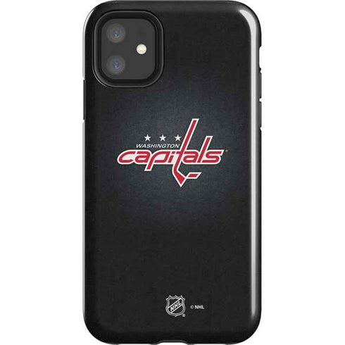 NHL Washington Capitals Black Background iPhone 11 Impact Case