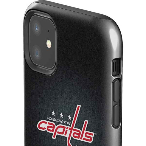 NHL Washington Capitals Black Background iPhone 11 Impact Case