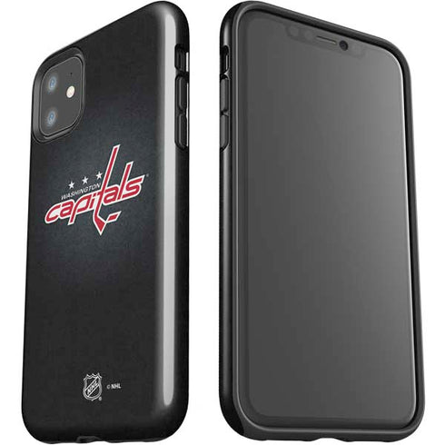 NHL Washington Capitals Black Background iPhone 11 Impact Case